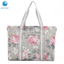 Canvas Classic Multifunctional  Work Travel Shopping Carrying Handbag Compatible Laptop Tote Bag